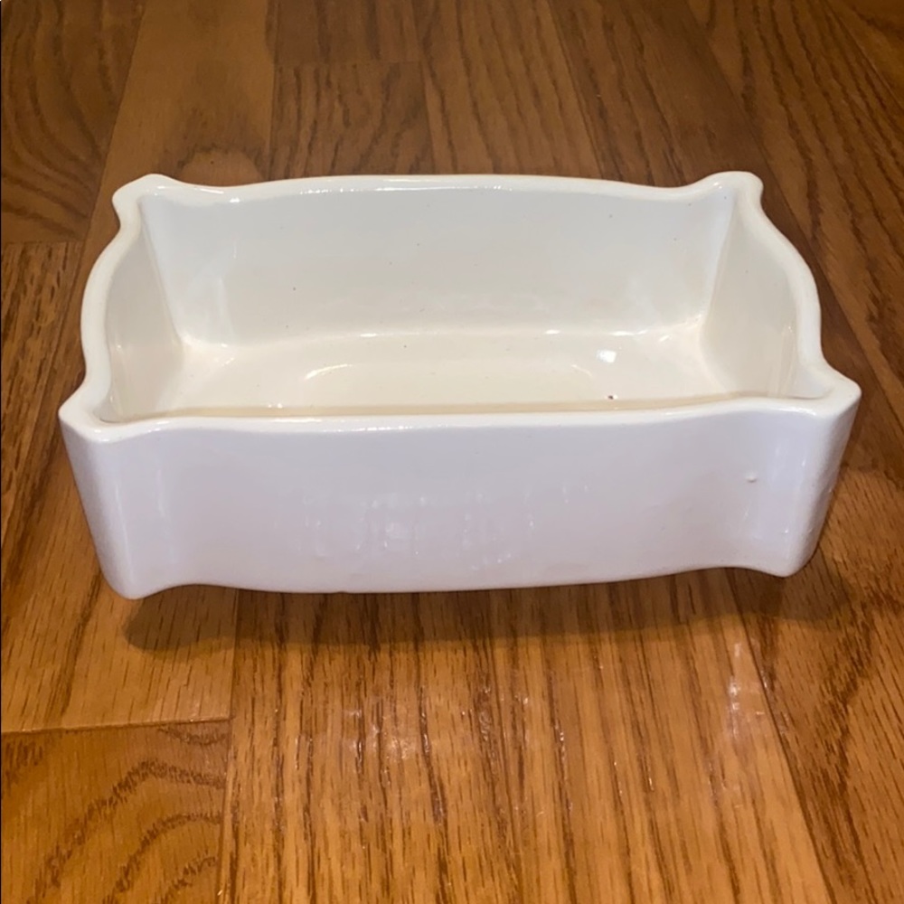 Vtg UPCO, USA 250,Cream,Mid Century Modern,Planter